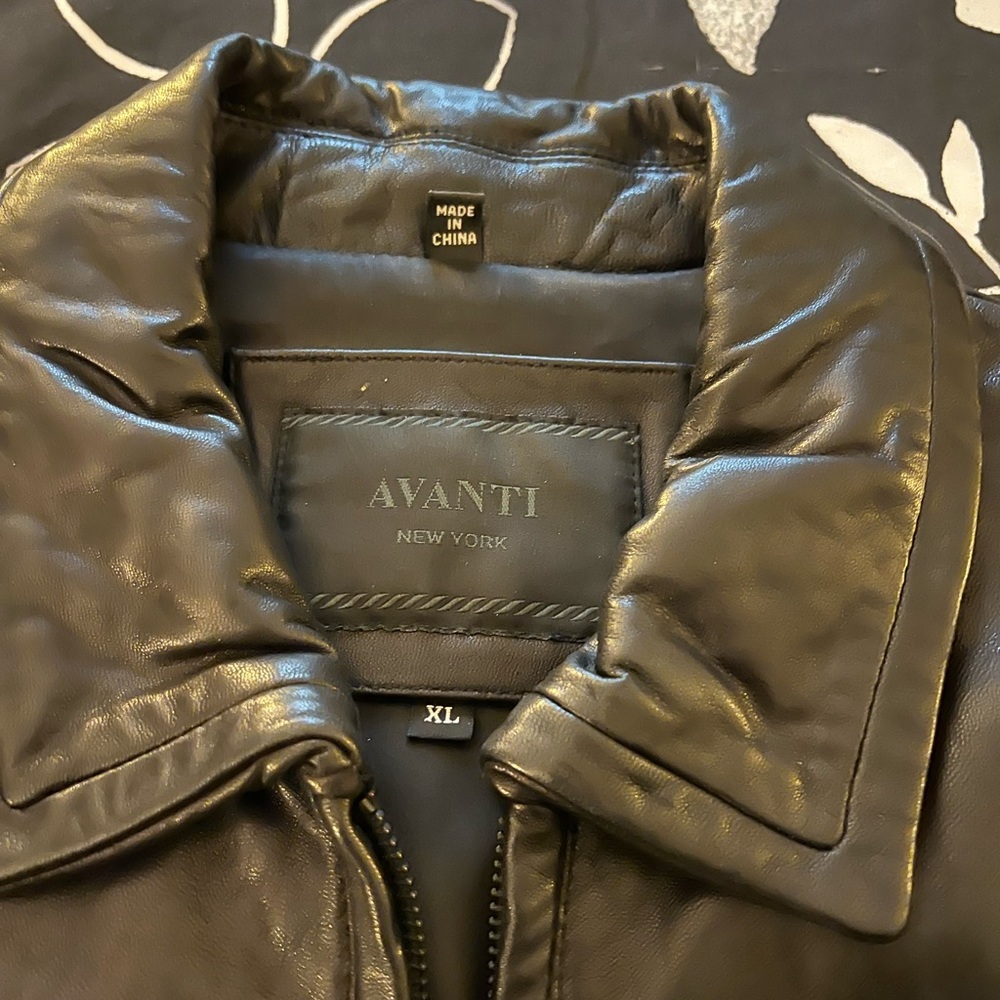Leather jacket black